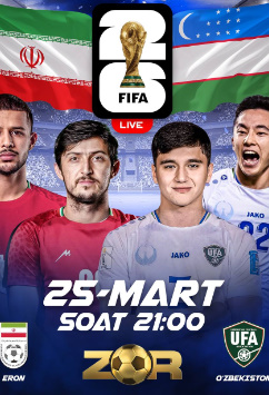 O'zbekiston - Urugvay 13.10.2025 Jonli efir
