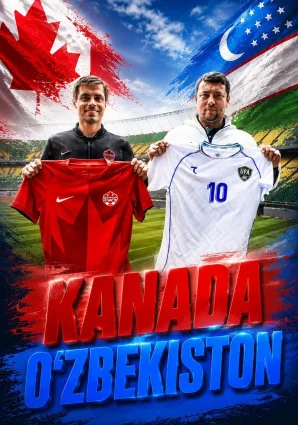 O'zbekiston - Kanada Jonli efir Jch 01.06.2026