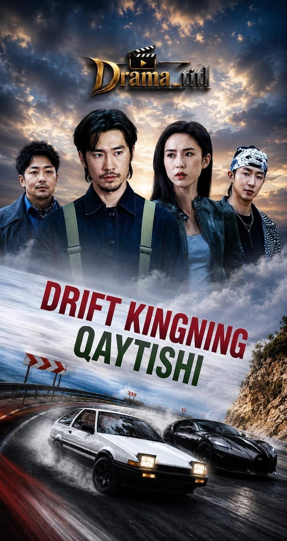 Drift Kingning Qaytishi 1-2-3-4-5-6-7-8-10-20-30-50-60-70-80 Qism drama koreya seriali uzbek tilida Barcha qismlar HD skachat